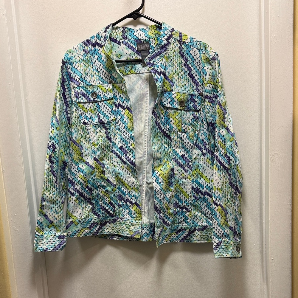 Multicolor Women's Jean Jacket